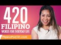 420 Filipino Words for Everyday Life - Basic Vocabulary #21