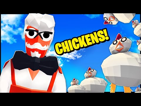 TABS - The CHICKEN MAN Returns and So Does His Chicken Army! (Totally Accurate Battle Simulator)