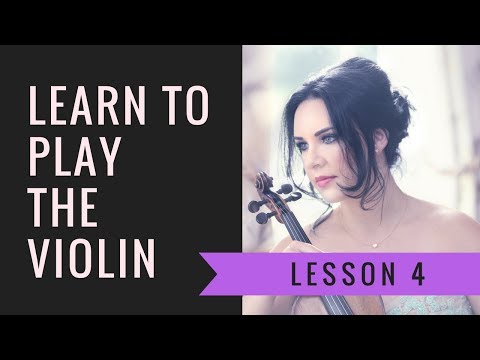 Learn the VIOLIN ONLINE | Lesson 4/30 - How and where to bow