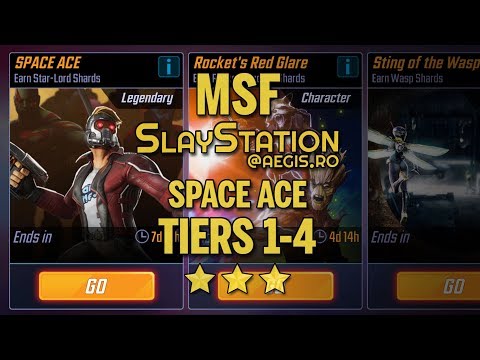 MSF Space Ace, Legendary Event, Tiers 1-4