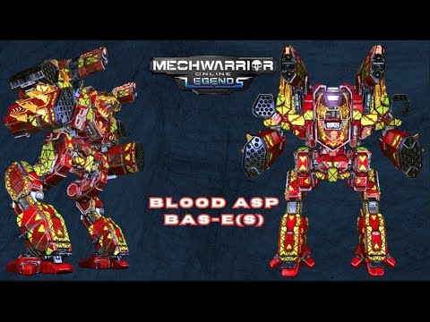 MechWarrior Online: Blood Asp BAS-E(S) - 628 Damage at Polar Highlands
