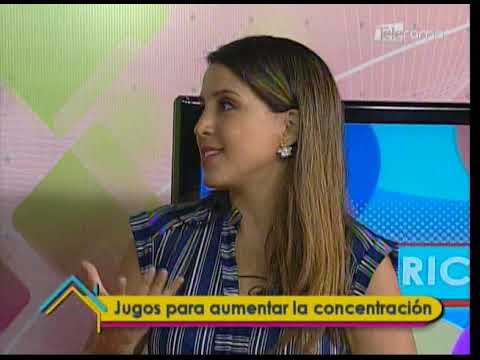 Jugos para aumentar la concentración 