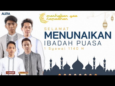 SELAMAT MENUNAIKAN IBADAH PUASA DARI KELUARGA AURA