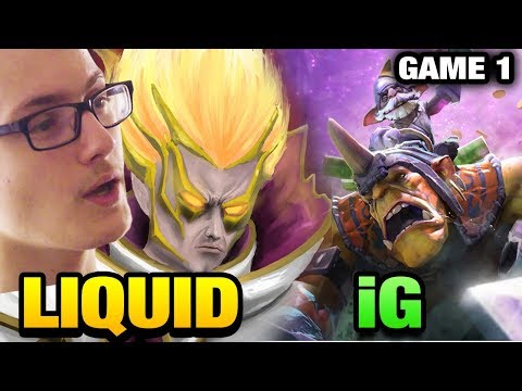 LIQUID vs IG - Surprise Last Pick The International 2017 Main Event [Game 1]