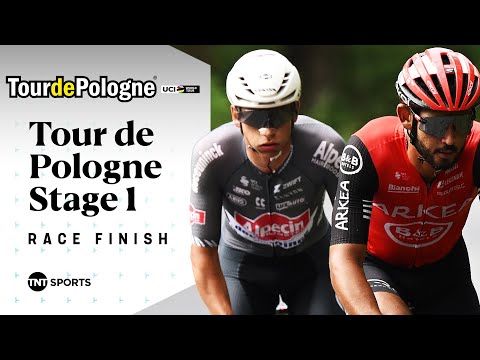 ELECTRIC OPENING! 🔥 | Men's 2025 Tour de Pologne Stage 1 Final KM's | TNT Sports Cycling