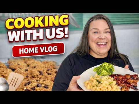 Cook With Us | How To Make Hawaiian BBQ Chicken , Macaroni Salad, & Homemade Oatmeal Cookies