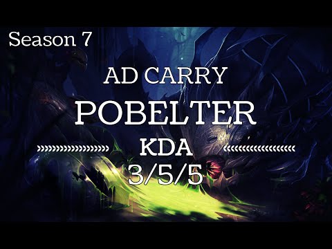 Pobelter - KogMaw vs Xayah - NA - Gameplay Highlight S7