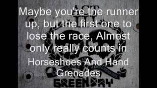 14.- Green Day- Horseshoes And Hand Grenades [HQ]