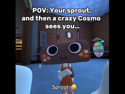 POV: a crazy Cosmo finds you COLLAB WITH @Yukiyumyum444 ​⁠#dandysworld #funny #satire #roblox #fyp