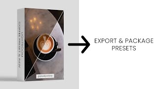 How to export and package presets from Adobe Lightroom in 2022