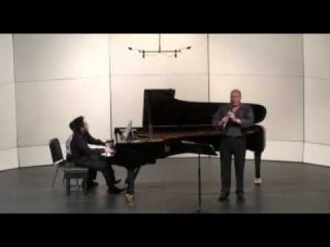 BRAHMS: Sonata for Clarinet & Piano, Op.120 No.2 (Movt I)