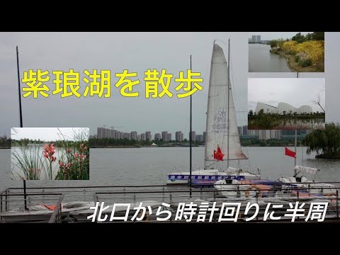 20201018 Demos meia volta ao Lago Zilan na cidade de Nantong