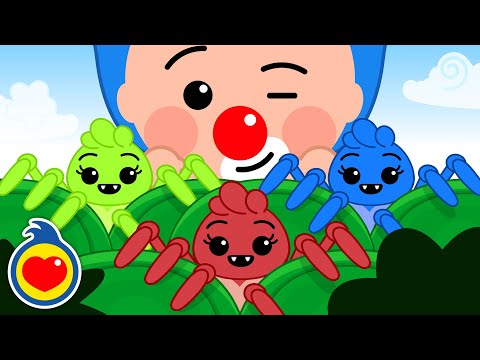 Dona Aranha de Cores 🕷️ 🌈 | Música Infantil | Um Herói do Coração ❤️