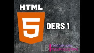 HTML5_Ders001_Giriş