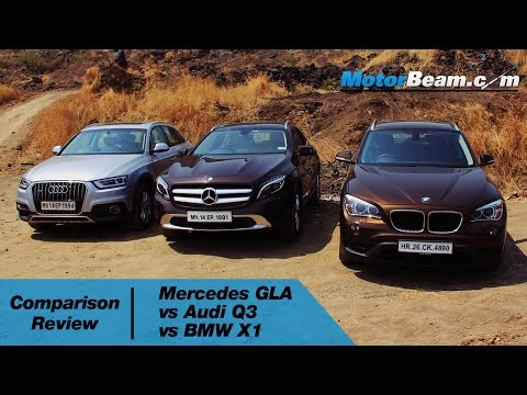 Mercedes GLA vs Audi Q3 vs BMW X1 - Comparison Review | MotorBeam