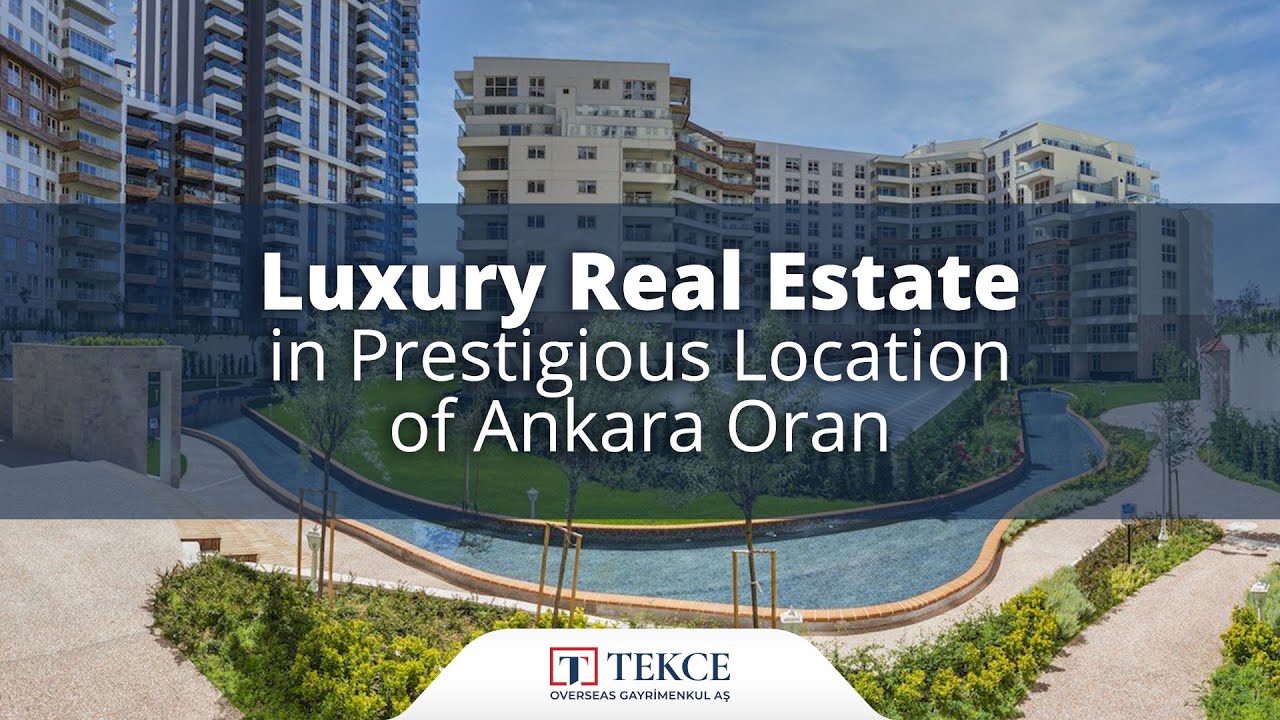 Immobiliers Dans le Projet Sinpas Ege Vadisi à Ankara Oran