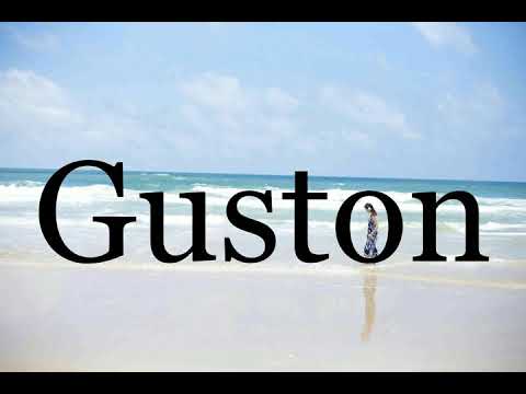 How To Pronounce Guston🌈🌈🌈🌈🌈🌈Pronunciation Of Guston