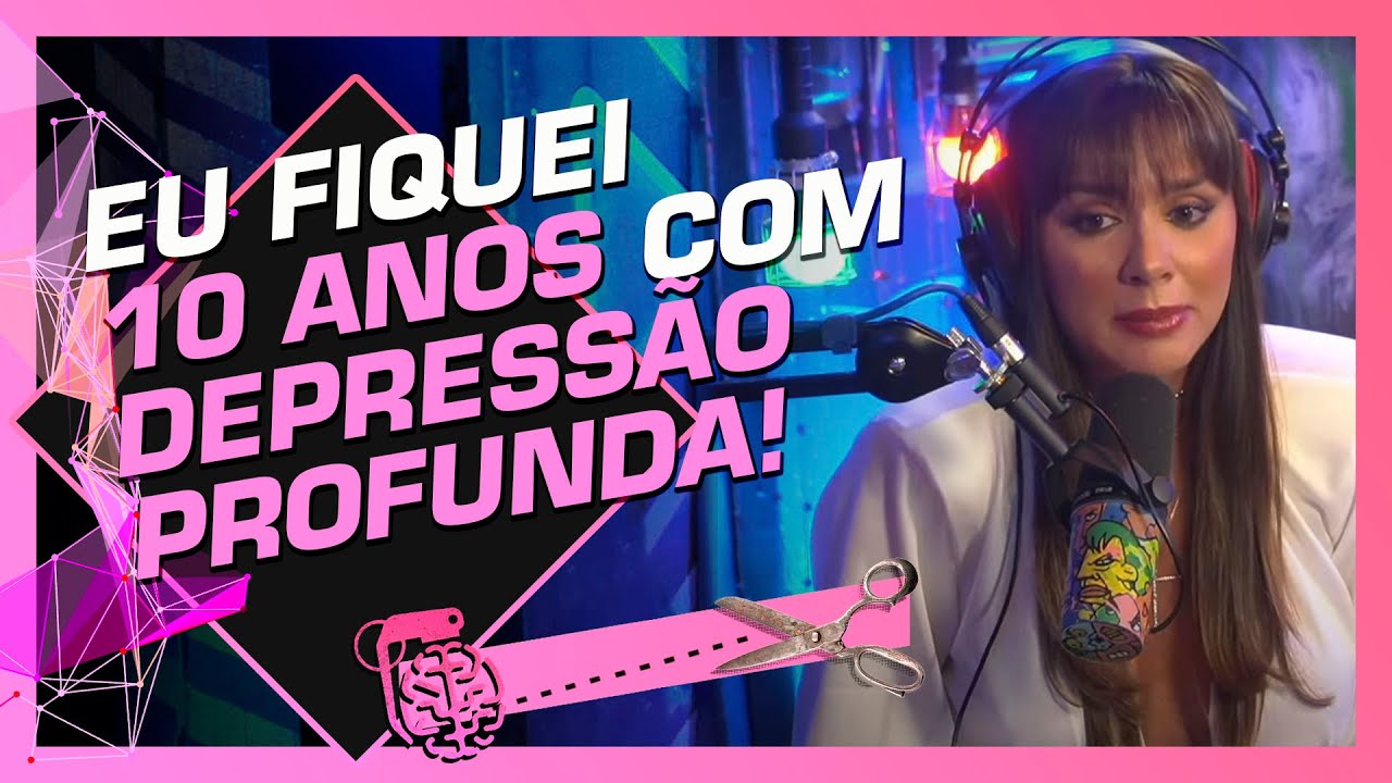 O CONVÍVIO COM A DEPRESSÃ0 - JUJU SALIMENI | Cortes do Inteligência Ltda.