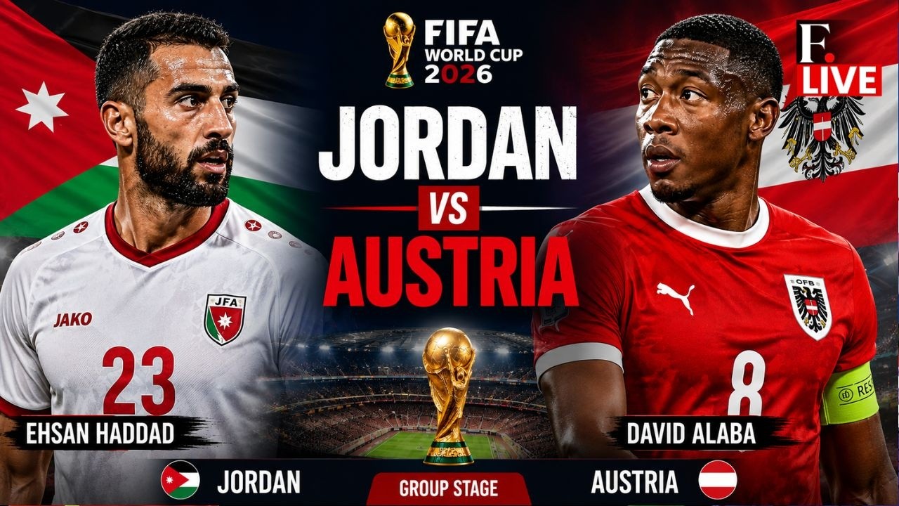 🔴 FIFA WORLD CUP 2026 | Fans Gather to watch Austria vs Jordan | Ehsan Haddad VS David Alaba