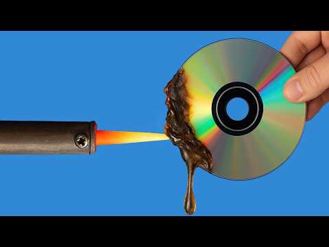 Just a soldering iron and an old CD can repair any broken plastic in your home!