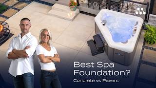 What’s the Best Foundation for a Hot Tub or Swim Spa? (Concrete vs Pavers vs Gravel)