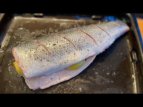 Sea Bass Catch, Clean and Cook - Fresh Line Caught Bass