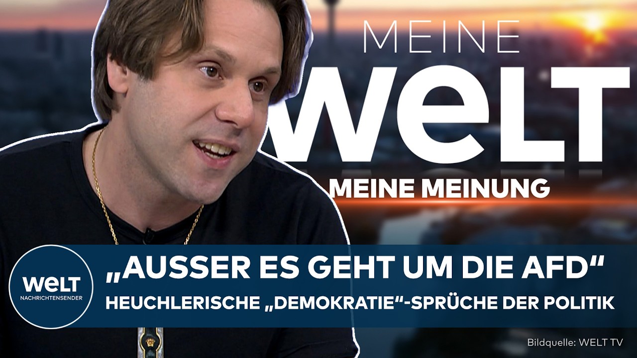 MEINUNG:  "Außer es geht um die AfD" – Die heuchlerischen "Demokratie"-Sprüche der Politik