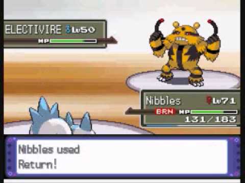 Pachirisu Only Run - Volkner