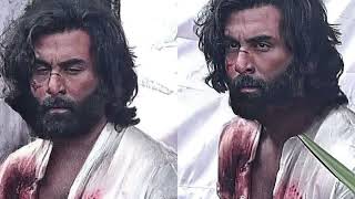 Ranbir Kapoor intense look from 'Animal' sets goes viral||ranbir kapoor new movie|#bollywoodgossips