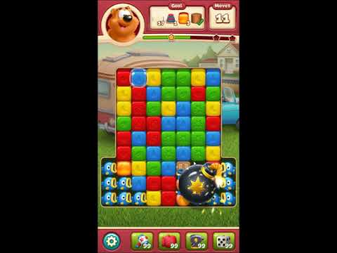 Toon Blast Level 4353 - NO BOOSTERS 🐻🐺🐱 | SKILLGAMING ✔️