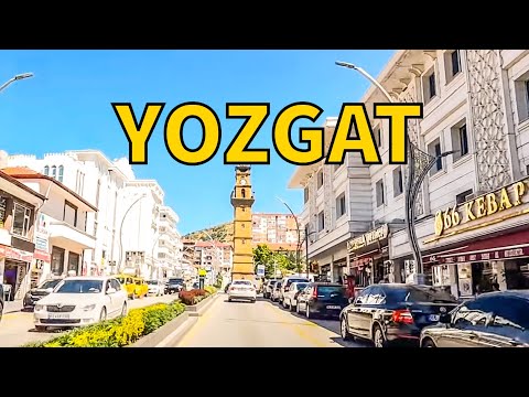 Driving YOZGAT - Downtown UHD - Turkiye