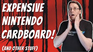 New Game Stuff and Expensive Nintendo Cardboard Pick Ups Spring 2025