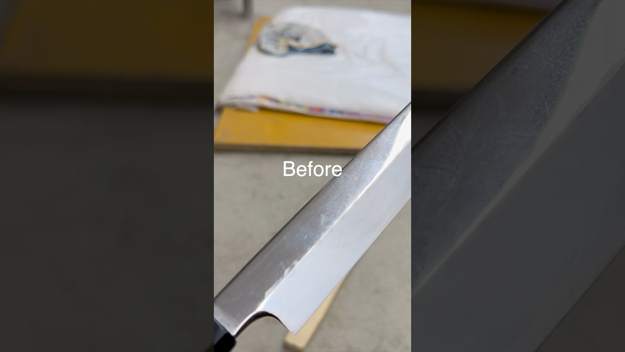 名工が残した超高級包丁がアップグレード