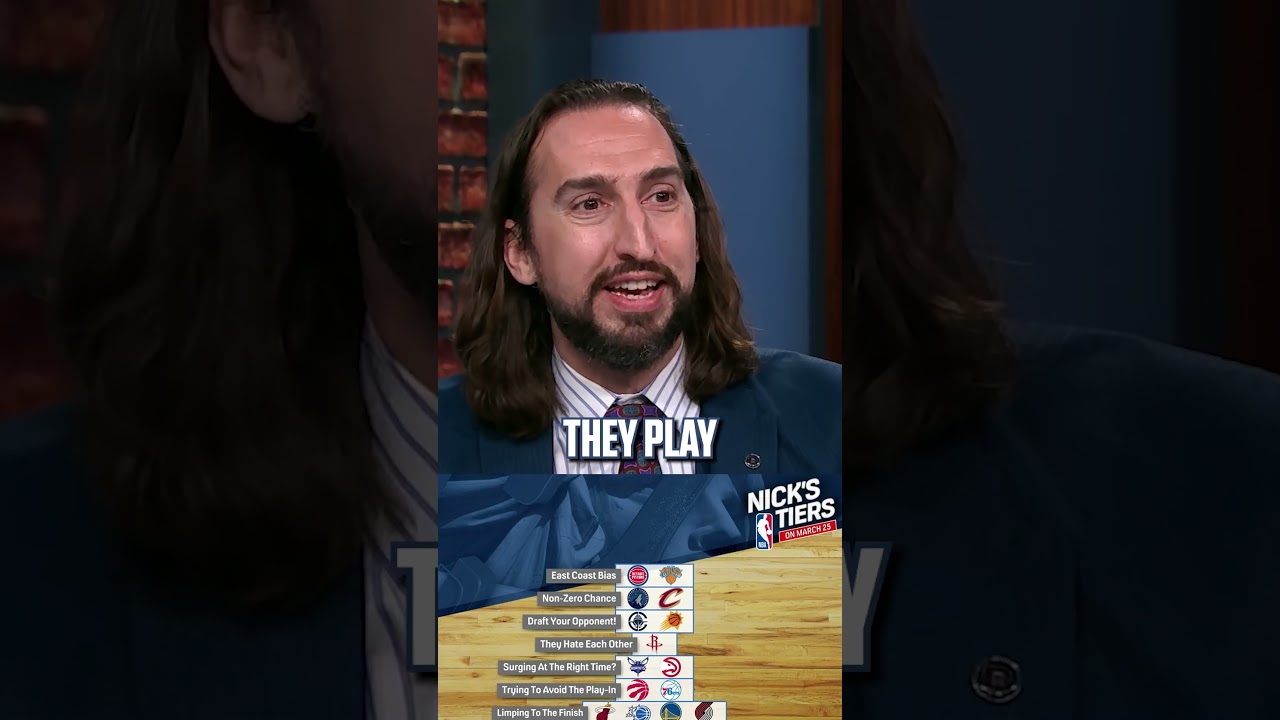 Nick unveils where the Pistons and Knicks stand on his latest NBA Tiers 👀🏀 #NBA #Pistons #Knicks