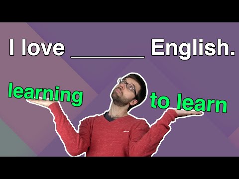 GERUND or INFINITIVE? 2 rules, 2 exceptions explained