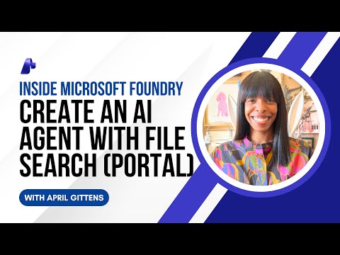 Create an AI Agent with File Search in Azure AI Foundry (Portal)