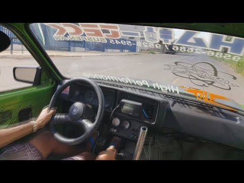 CHEVETTE TURBO FOGUETE !!!! -  Dia de acerto - Onboard