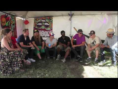 Lettuce interview (full band) at Camp Bisco 10 by BrainChild Media