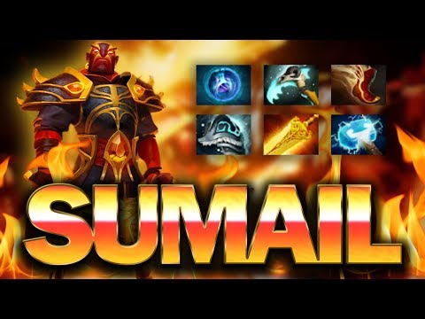Sumail Ember Spirit Magic Build 7.21c Dota 2 Pro Highlights