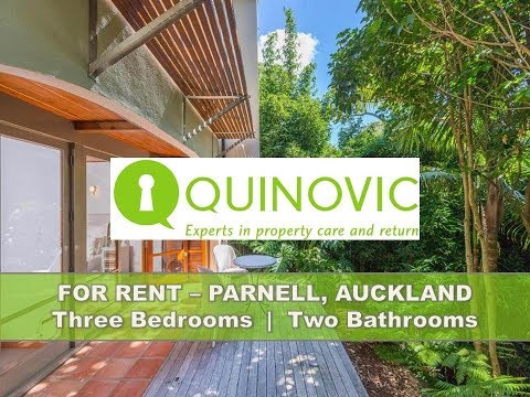 For Rent - Quinovic Parnell - Parnell Auckland, 3 Bedrooms & 2 Bathrooms