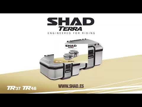 Βαλίτσα SHAD Αλουμινίου Terra TR48 Μαύρη