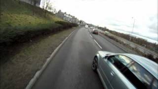 preview picture of video 'Blue audi Great Northern Road, Aberdeen'