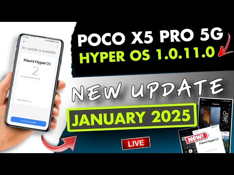 Thumbnail for Xiaomi Hyperos Update For Poco X5 Pro 5G | Poco X5 Pro 5G January 2025 New Update | Apply Fast