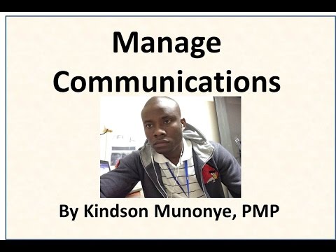 32 Project Communications Management Manage Communications Video