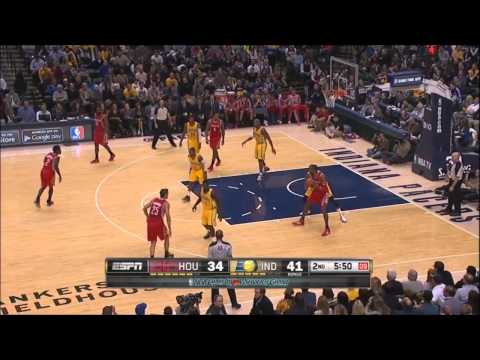 Dwight Howard vs Indiana Pacers 2013.12.20
