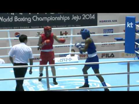 WC 2014: 1/16 - 69 kg   Atheyna Bylon vs Neetu Chahal