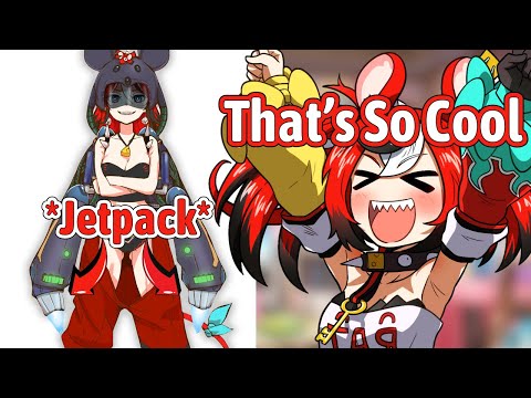 Bae Gets Jetpack And Made Chattini Jealous【Hololive EN】