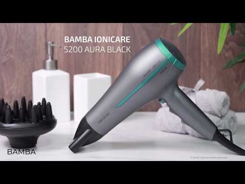 Фен Cecotec Bamba IoniCare 5200 Aura Black CCTC-04201 (8435484042017)