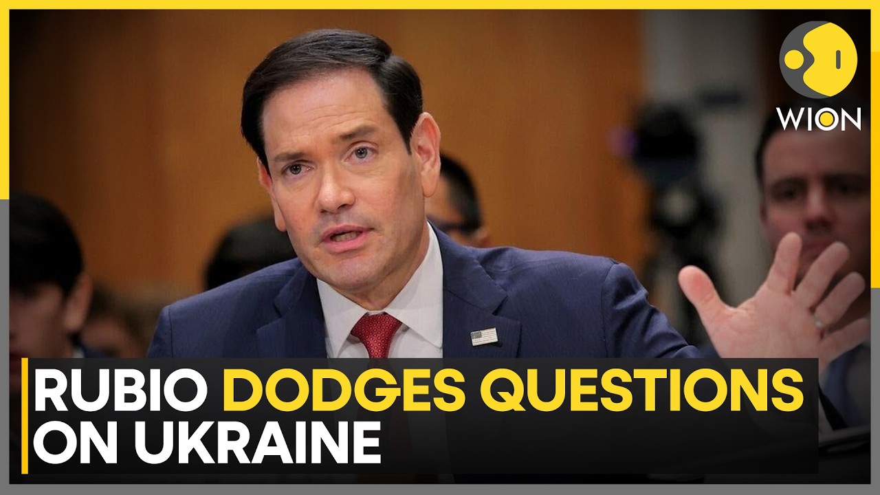 Marco Rubio Under Fire After Sidestepping Questions on Ukraine Contacts | WION News