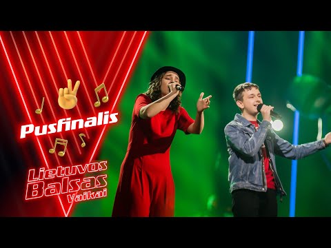 Sofija ir Rodion - Lovely | Semi - finals | The Voice Kids. Lithuania S3